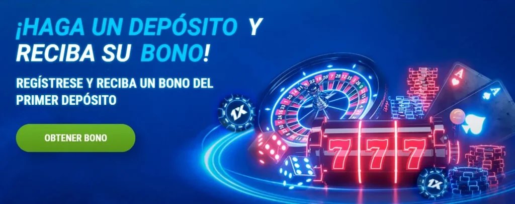 1xbet bono del primer deposito