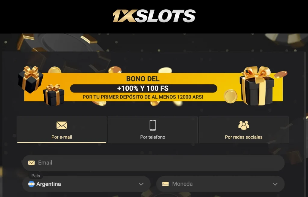 1xSlot casino bono al deposito